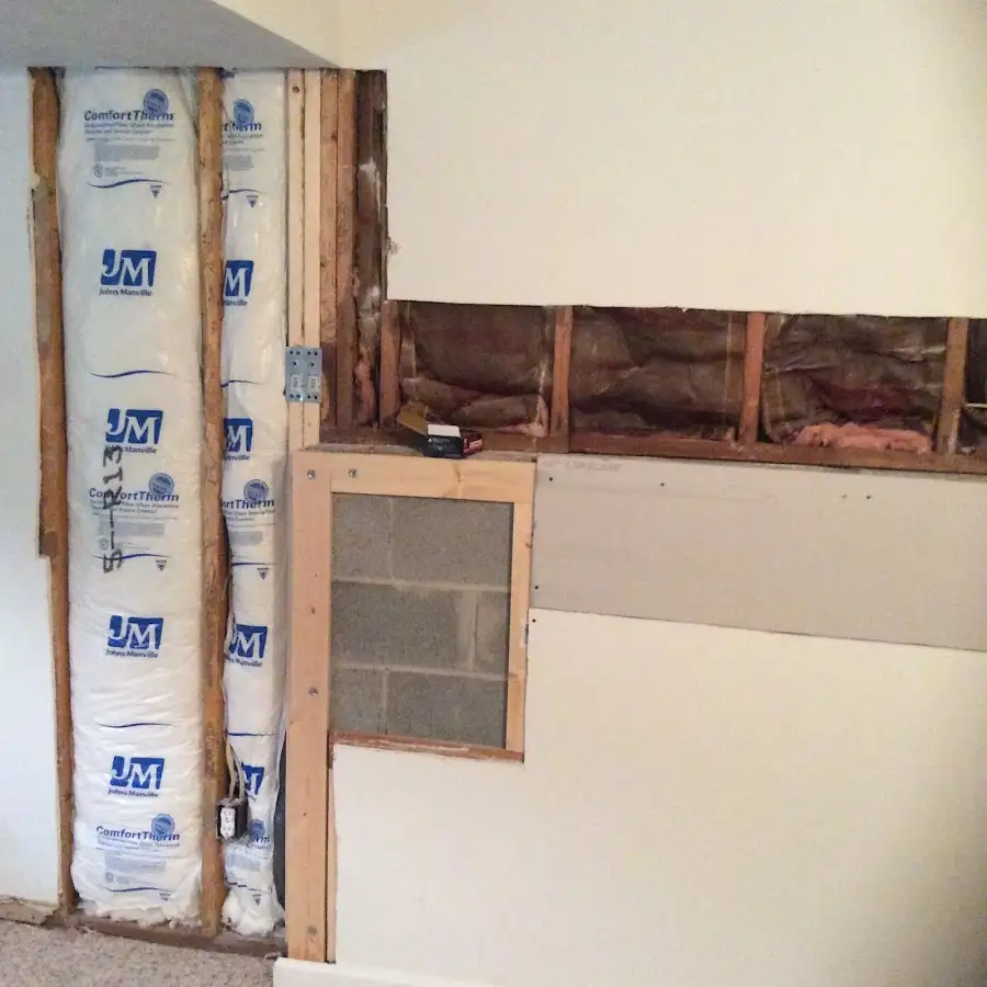 Wall insulation replacement during Structural Drying in Fort Valley